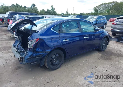 2016 Nissan Sentra S z USA, uszkodzony, nr VIN 3N1AB7AP6GY221737